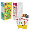 Fiesta Activity Treat Bag Kit for 12 Image 1