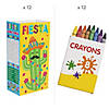 Fiesta Activity Treat Bag Kit for 12 Image 1