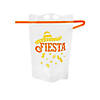 Fiesta Collapsible BPA-Free Plastic Drink Pouches with Straws - 25 Ct. Image 1
