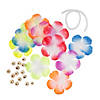 Fiesta Flower Bracelet Craft Kit - Makes 12 Image 1