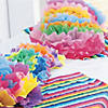 Fiesta Flower Tissue Paper Centerpieces - 3 Pc. Image 2