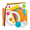 Fiesta Flower Wreath Craft Kit Image 1