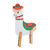 Fiesta Llama Clothespin Foam Craft Kit - Makes 12 Image 1