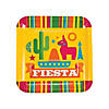 Fiesta Party Paper Dinner Plates - 8 Ct. Image 1
