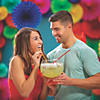 Fiesta Plastic Fishbowl Cup with Straws - 5 Pc. Image 1