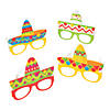 Fiesta Sombrero Party Glasses- 12 Pc. Image 1