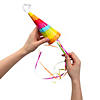 Fiesta Streamers String Pull Cones - 6 Pc. Image 1
