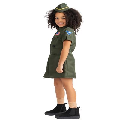 Fighter Pilot Costume Dress - Kids Size L Image 1