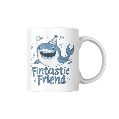 Fintastic Friend Mug by Dancing Littles Jungle Image 1
