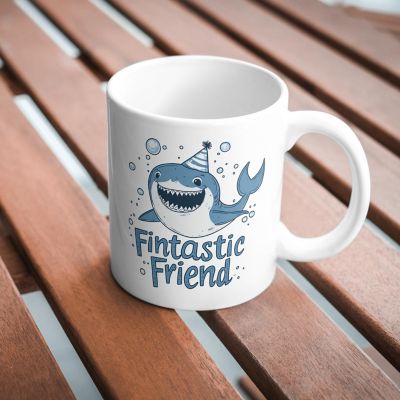Fintastic Friend Mug by Dancing Littles Jungle Image 2