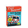 Fire Rescue Numbers Match Up Game Image 1