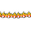 Firefighter Party Fire Garland Image 1