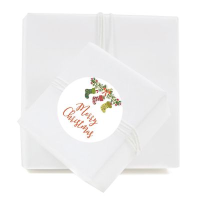 Fireplace Stockings Labels Image 2
