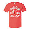 Fireworks Director Adult&#8217;s T-Shirt Image 1