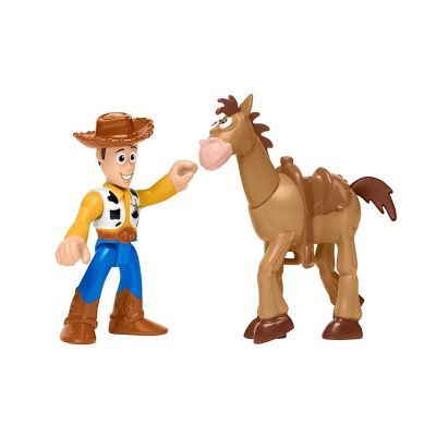 Fisher-Price Imaginext Toy Story 4 Woody Bullseye Disney Pixar Figure Set