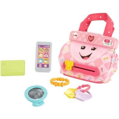Fisher-Price  Laugh & Learn My Smart Purse Interactive Toy Bag Image 1