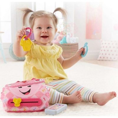 Fisher-Price  Laugh & Learn My Smart Purse Interactive Toy Bag Image 1