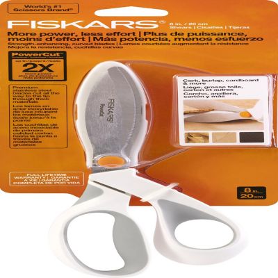 Fiskars Built to DIY Softgrip PowerCut Shears-8" Image 1