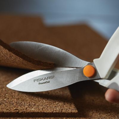 Fiskars Built to DIY Softgrip PowerCut Shears-8" Image 1