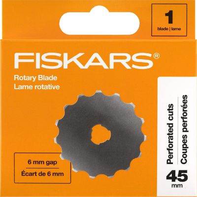 Fiskars Perforating Rotary Blade 45mm Image 1