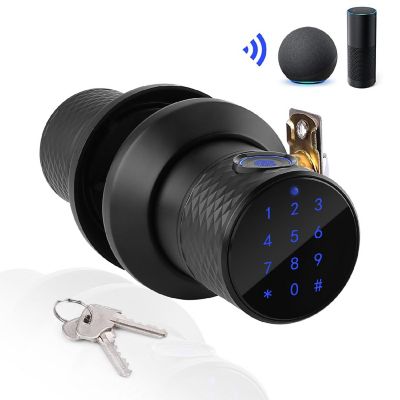 Fitnate Keyless Smart Fingerprint Bluetooth Digital Code Door Lock Image 1