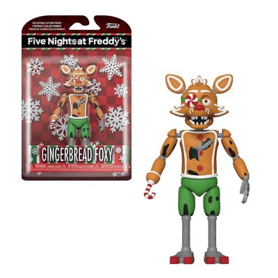 Five Nights At Freddy's 5 Inch Action Figure  Gingerbread Foxy Image 1