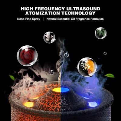 Flame Aroma Oil Diffuser Image 1