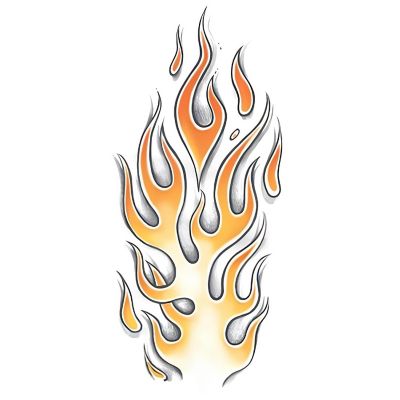 Flames Adult Costume Image 1