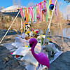 Flamingo Honeycomb Centerpieces - 3 Pc. Image 2