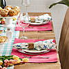 Flamingo Ribbed Placemat (Set Of 6) Image 2