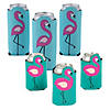 Flamingo Shaped Can Cooler Kit for 24 Image 1