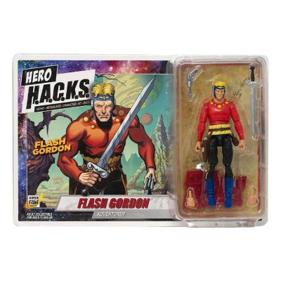 Flash Gordon Hero H.A.C.K.S. Action Figure  Comic Flash Image 1