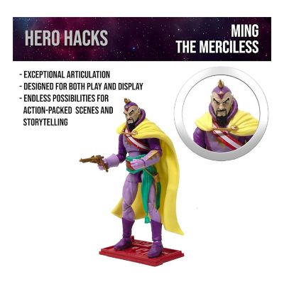 Flash Gordon Hero H.A.C.K.S. Action Figure  Comic Ming Image 3