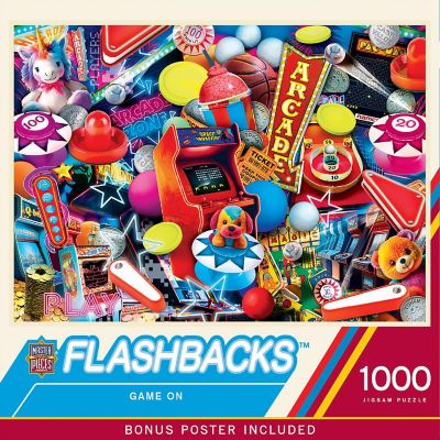 Flashbacks - Game On 1000 Piece Jigsaw Puzzle Image 1
