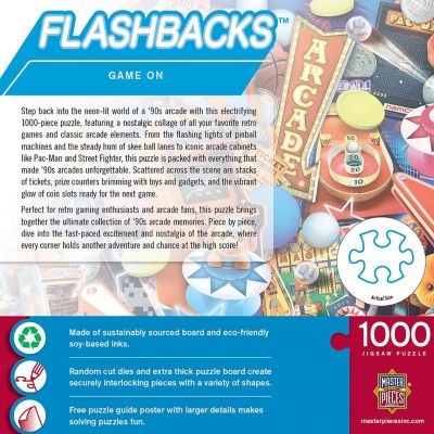 Flashbacks - Game On 1000 Piece Jigsaw Puzzle Image 3