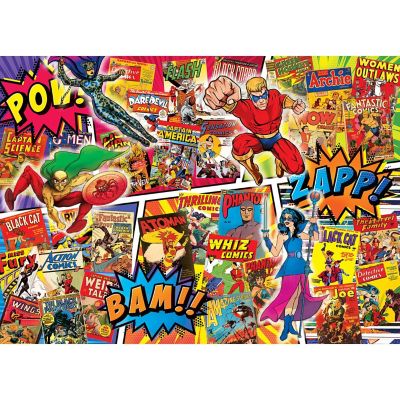 Flashbacks - Superhero Sanctum 1000 Piece Jigsaw Puzzle Image 2