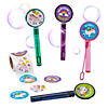 Flat Bubble Tubes with Unicorn Stickers - 124 Pc. Image 1