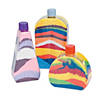 Flat-Sided Sand Art Bottles - 12 Pc. Image 1