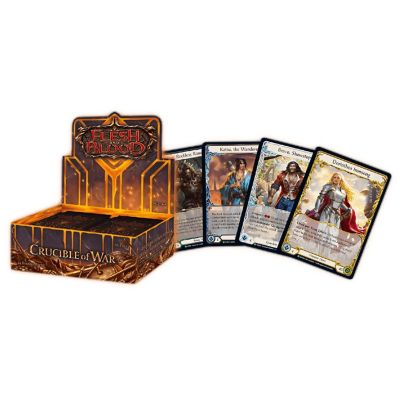 Flesh and Blood TCG: Crucible of War Unlimited Booster Box  24 Packs Image 2