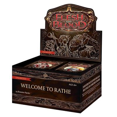 Flesh and Blood TCG: Welcome To Rathe Unlimited Booster Box  24 Packs Image 1