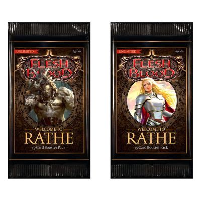 Flesh and Blood TCG: Welcome To Rathe Unlimited Booster Box  24 Packs Image 2