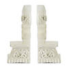 Fleur-De-Lis Bookends 3.5X5.25X8.25" Image 1