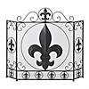 Fleur-De-Lis Fireplace Screen 25.75X8.75X33" Image 1
