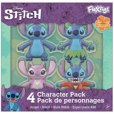 Flexfigs: Lilo &amp; Stictch - 4 Character Pack - 3+ Image 1