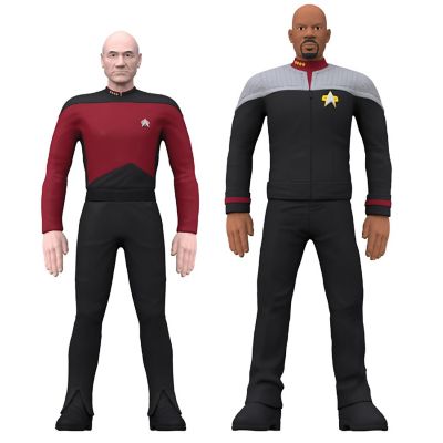 Flexfigs: Star Trek Captains - 4 Character Pack - Ages 3+ Image 3