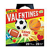Flick 'em Sports Games Valentine's Day Cards - 28 Pc. Image 1