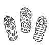 Flip Flop Suncatchers - 12 Pc. Image 1