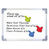 Flipside Magnetic Dry-Erase Desktop Easel Set Image 1