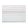 Flipside Products Magnetic Dry Erase Board, Two-Sided Ruled/Blank, 9" x 12", Pack of 3 Image 1
