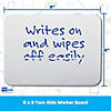 Flipside Products Two-Sided Dry Erase Board, 6" x 9", White, Pack of 12 Image 3